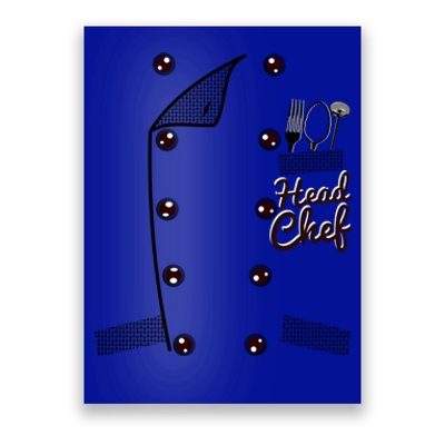 Funny Head Chef Cute Gift Poster