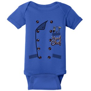 Funny Head Chef Cute Gift Baby Bodysuit