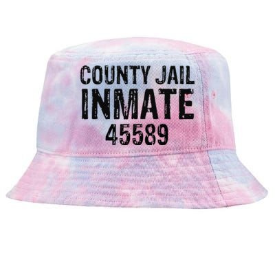 funyn Halloween County Jail Inmate Prisoner Costume Party Tie-Dyed Bucket Hat