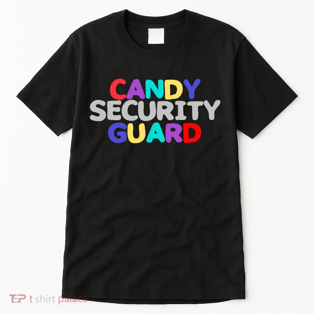 Funny Halloween, Cute Halloween, Candy Security Guard Tall T-Shirt
