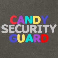 Funny Halloween, Cute Halloween, Candy Security Guard Cotton Canvas Backpack
