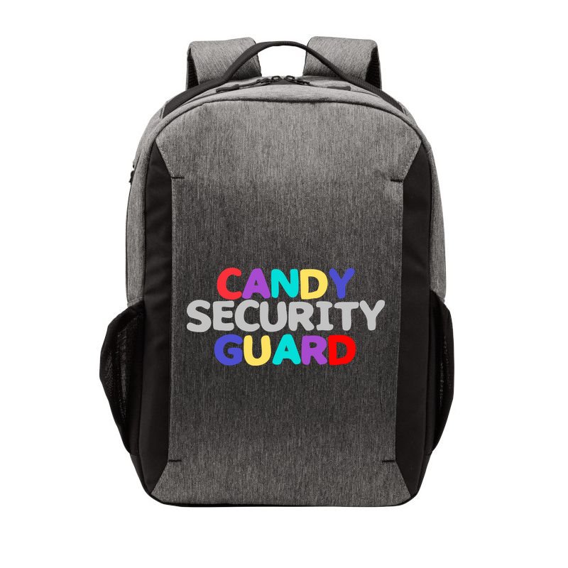 Funny Halloween, Cute Halloween, Candy Security Guard Vector Backpack