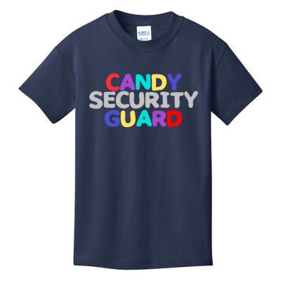 Funny Halloween, Cute Halloween, Candy Security Guard Kids T-Shirt