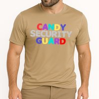 Funny Halloween, Cute Halloween, Candy Security Guard Cooling Performance Crew T-Shirt