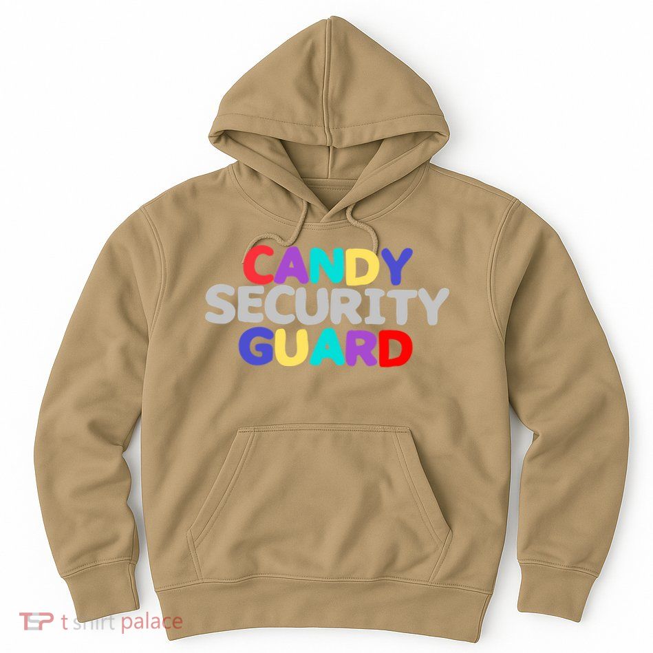 Funny Halloween, Cute Halloween, Candy Security Guard Hoodie