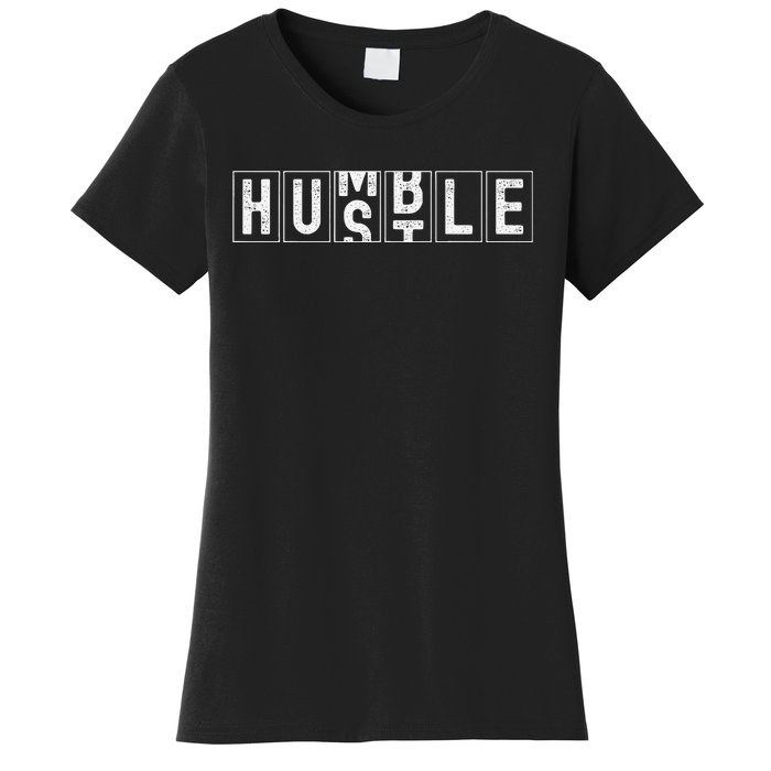 Funny Hustle Cool Humble Odometer Women's T-Shirt