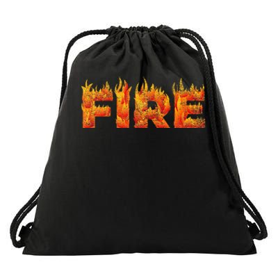 FIRE HALLOWEEN COSTUME FIRE AND ICE MATCHING COUPLES Drawstring Bag