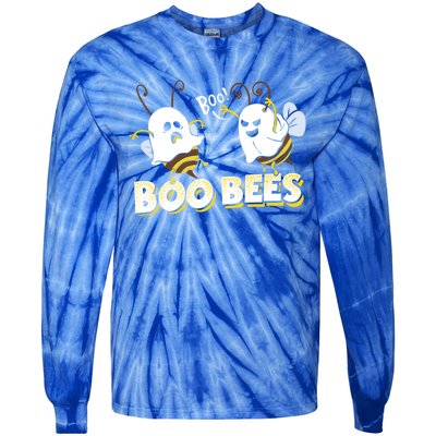 Funny Halloween Costume Boo Bees Party Funny Gift Tie-Dye Long Sleeve Shirt