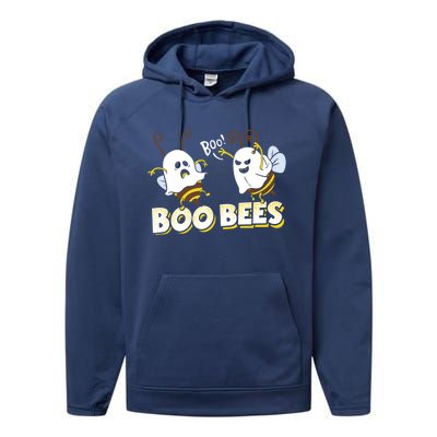 Funny Halloween Costume Boo Bees Party Funny Gift Performance Fleece Hoodie