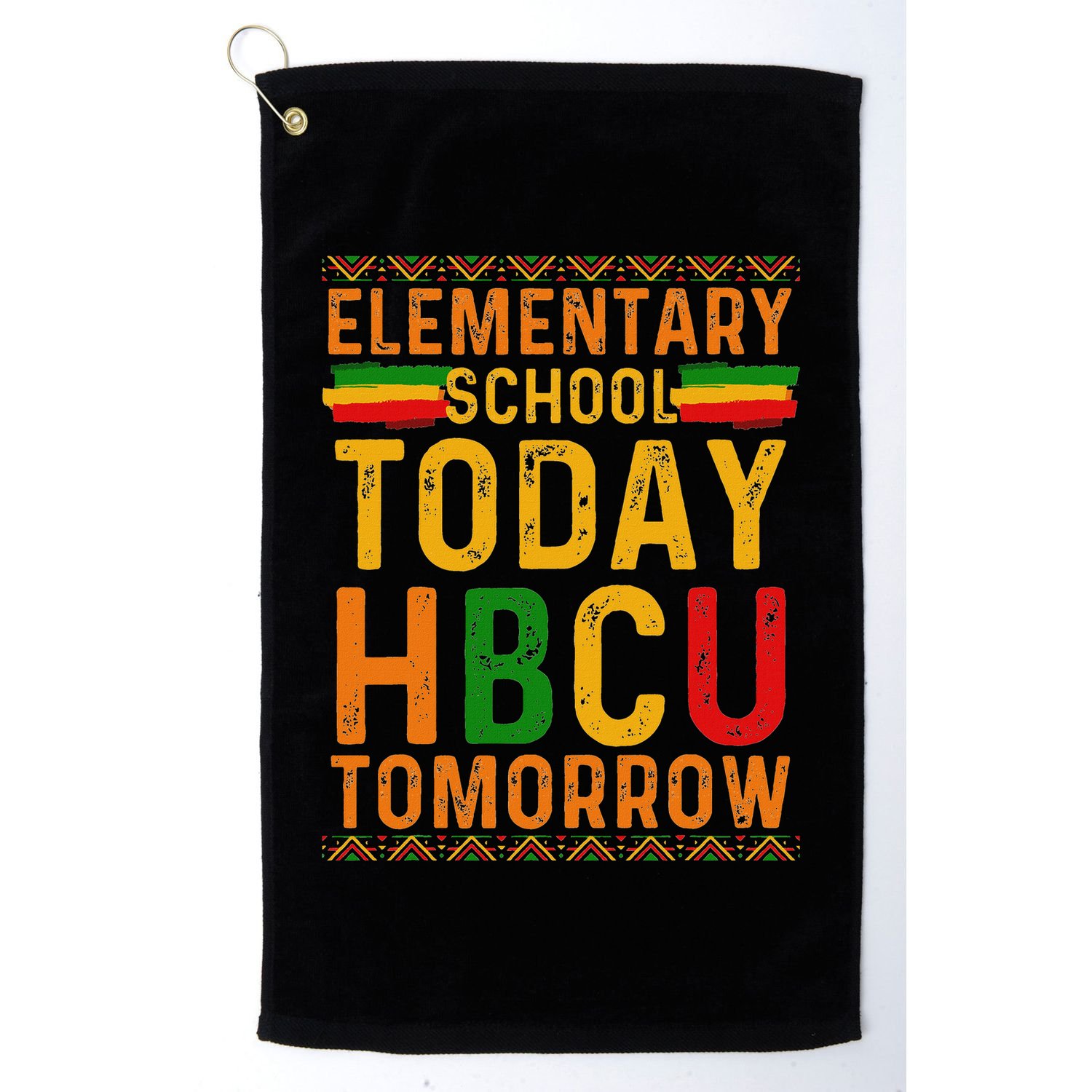 Future Hbcu College Elementary School Today Hbcu Tomorrow Golf Towel