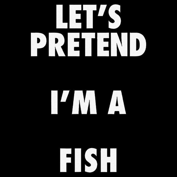 Fish Halloween Costume Lets Pretend Im A Fish Flat Bill Trucker Hat