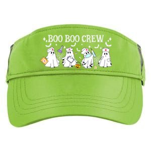 Funny Halloween Cute Boo Boo Crew Nurse Ghost Gift Adult Drive Performance Visor