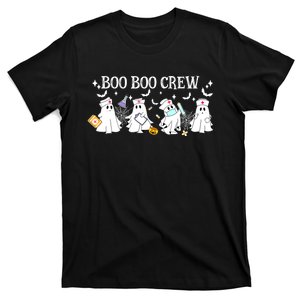 Funny Halloween Cute Boo Boo Crew Nurse Ghost Gift T-Shirt