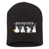 Funny Halloween Cute Boo Boo Crew Nurse Ghost Gift Short Acrylic Beanie