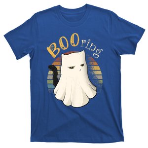 Funny Halloween Cat For Women Booring Halloween Cat T-Shirt