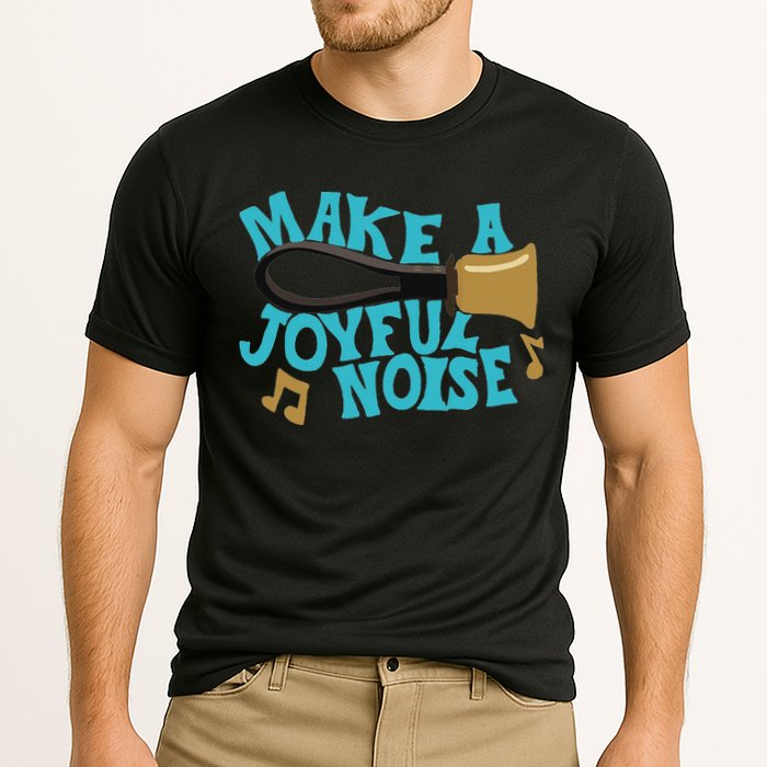 For Handbell Choir Ringers Make A Joyful Noise Graphic Cooling Performance Crew T-Shirt