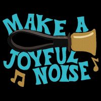 For Handbell Choir Ringers Make A Joyful Noise Graphic Full-Length Apron With Pockets