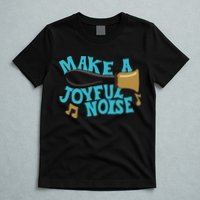 For Handbell Choir Ringers Make A Joyful Noise Graphic T-Shirt
