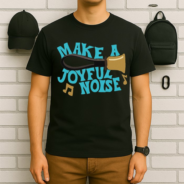 For Handbell Choir Ringers Make A Joyful Noise Graphic T-Shirt