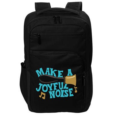 For Handbell Choir Ringers Make A Joyful Noise Graphic Impact Tech Backpack