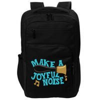 For Handbell Choir Ringers Make A Joyful Noise Graphic Impact Tech Backpack