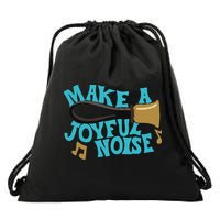 For Handbell Choir Ringers Make A Joyful Noise Graphic Drawstring Bag