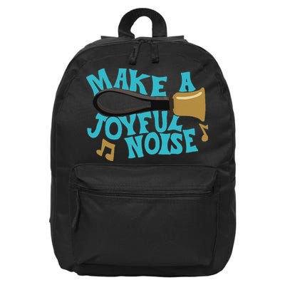 For Handbell Choir Ringers Make A Joyful Noise Graphic 16 in Basic Backpack