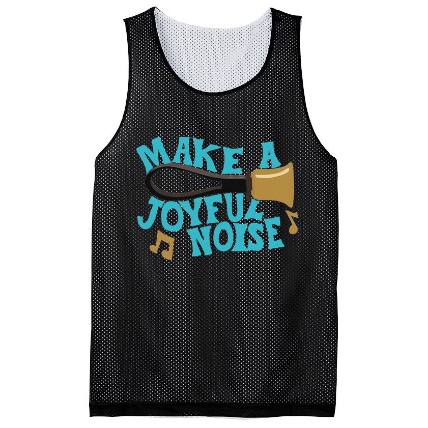 For Handbell Choir Ringers Make A Joyful Noise Graphic Mesh Reversible Basketball Jersey Tank