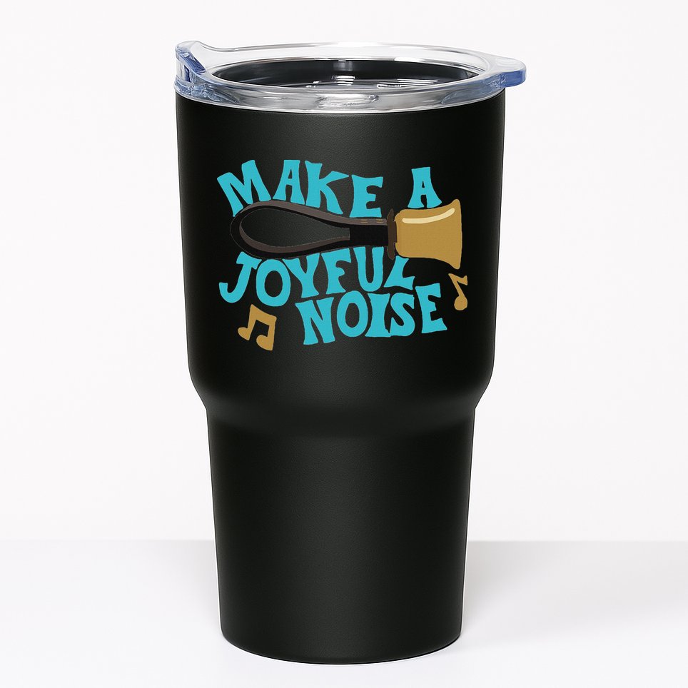 For Handbell Choir Ringers Make A Joyful Noise Graphic Tumbler