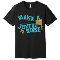 For Handbell Choir Ringers Make A Joyful Noise Graphic Premium T-Shirt