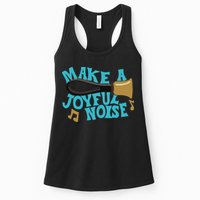 For Handbell Choir Ringers Make A Joyful Noise Graphic Womens Tank Top