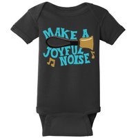 For Handbell Choir Ringers Make A Joyful Noise Graphic Baby Bodysuit