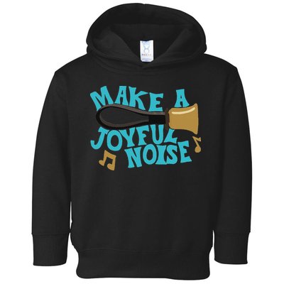 For Handbell Choir Ringers Make A Joyful Noise Graphic Toddler Hoodie