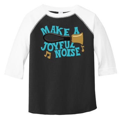 For Handbell Choir Ringers Make A Joyful Noise Graphic Toddler Fine Jersey T-Shirt