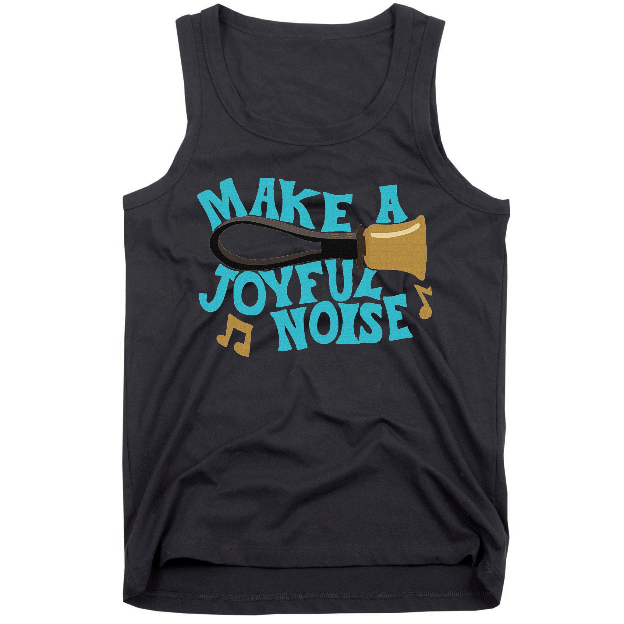 For Handbell Choir Ringers Make A Joyful Noise Graphic Tank Top