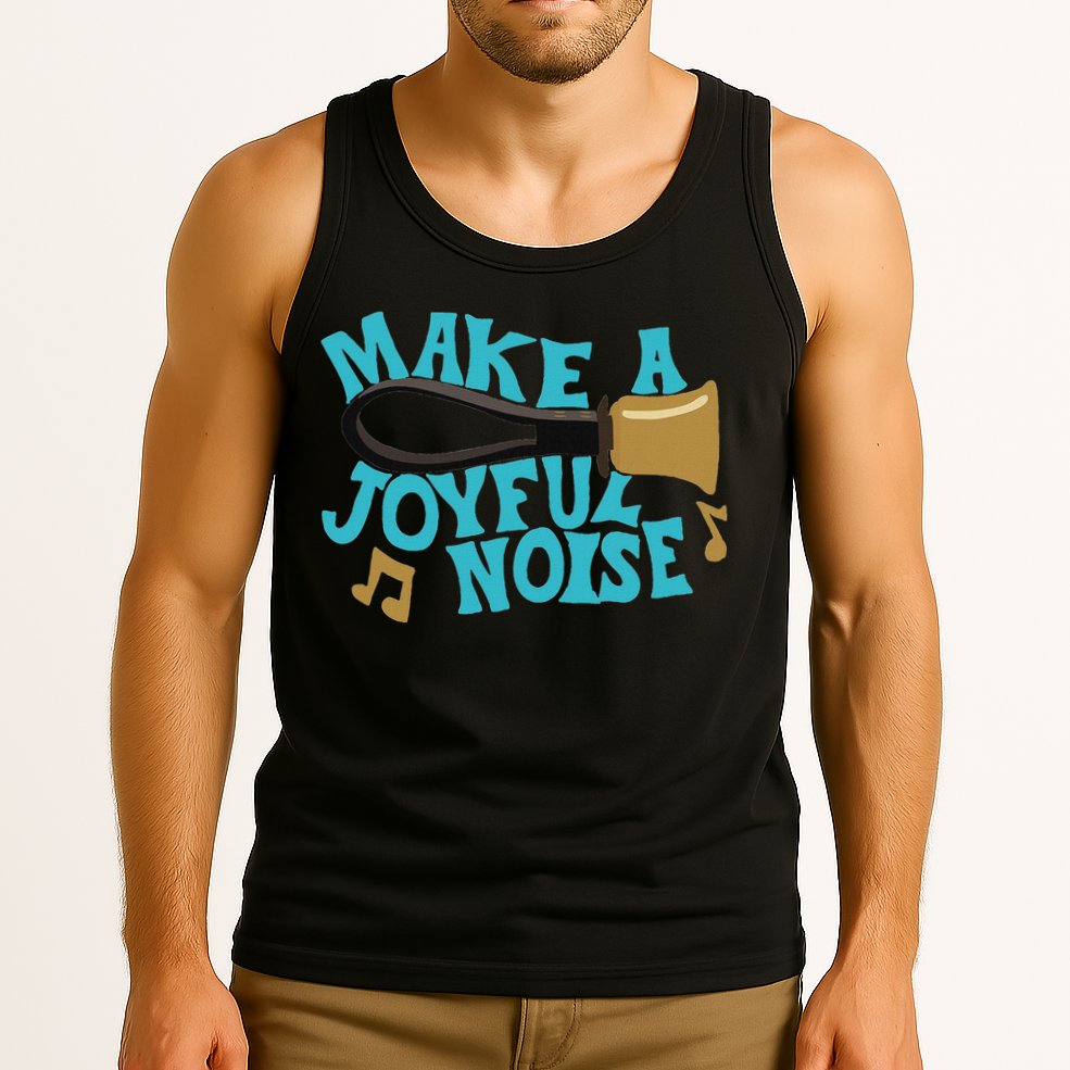 For Handbell Choir Ringers Make A Joyful Noise Graphic Tank Top