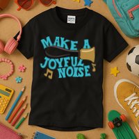For Handbell Choir Ringers Make A Joyful Noise Graphic Kids T-Shirt