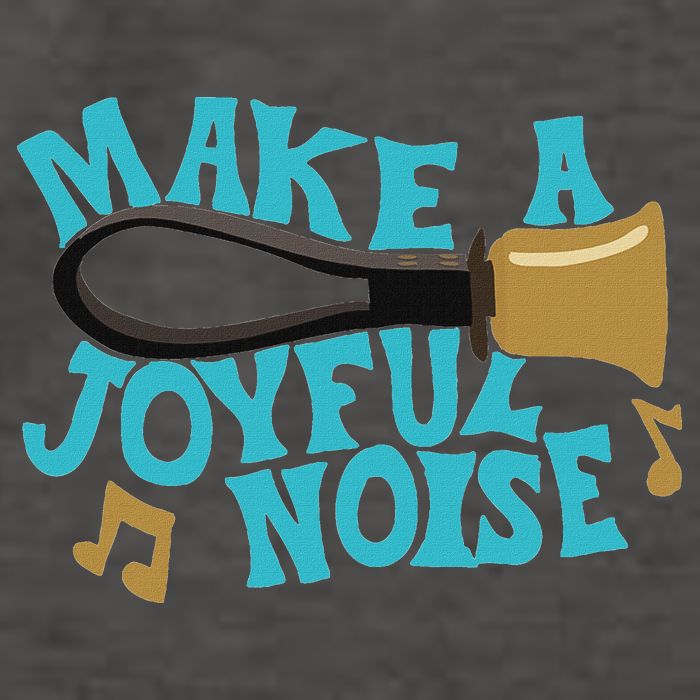 For Handbell Choir Ringers Make A Joyful Noise Graphic Vector Backpack