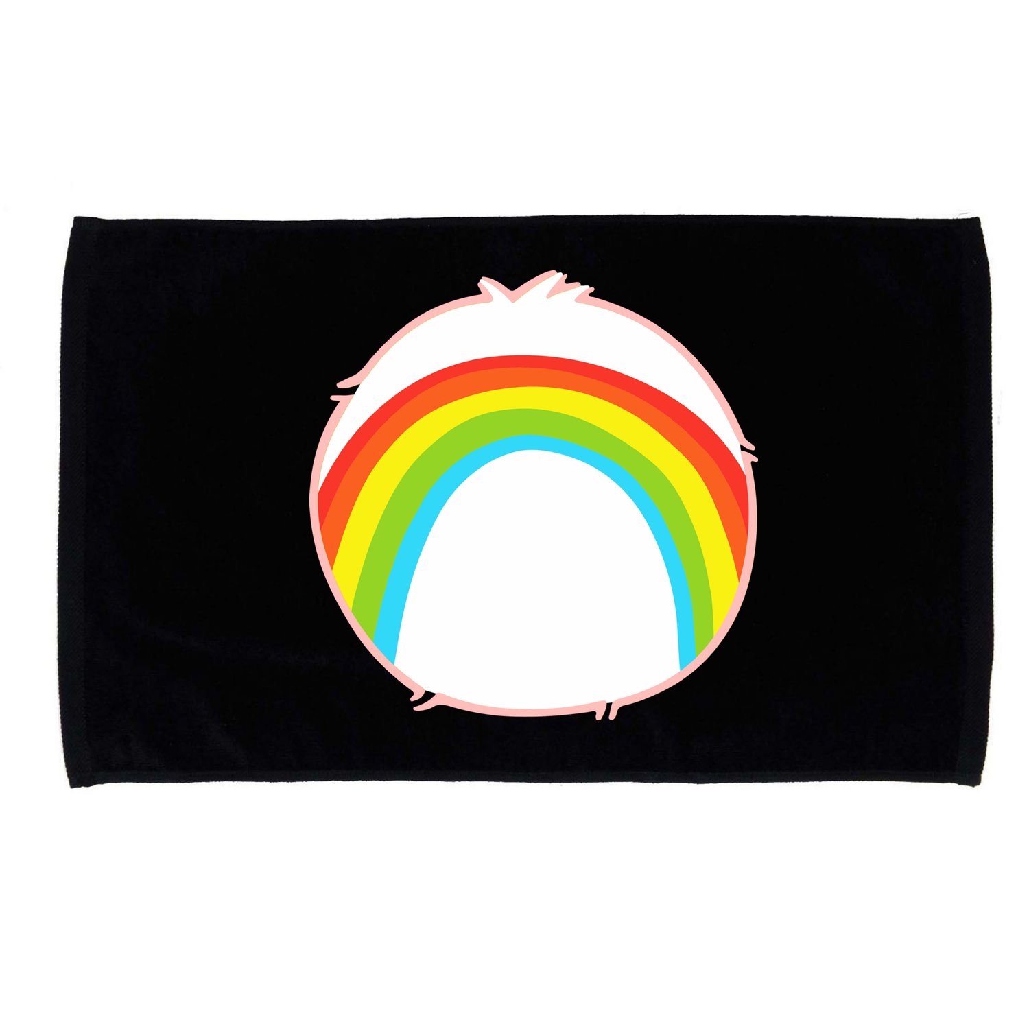 Funny Halloween, Cute Halloween, Cheer Bear Halloween Costume Microfiber Hand Towel