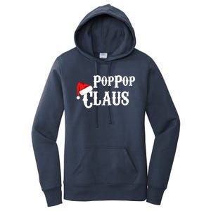 Funny Holiday Christmas Pop Pop Claus Santa Gift Women's Pullover Hoodie