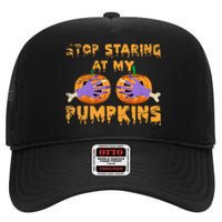 Funny Halloween Costume Gift Idea Halloween High Crown Mesh Back Trucker Hat