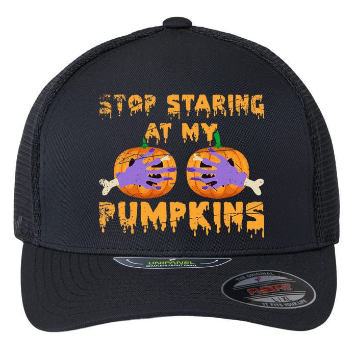 Funny Halloween Costume Gift Idea Halloween Flexfit Unipanel Trucker Cap