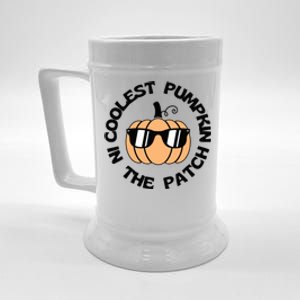 Funny Halloween Coolest Pumpkin In The Patch Gift Beer Stein