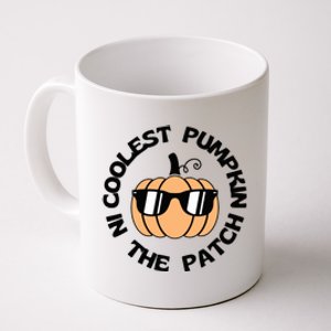 Funny Halloween Coolest Pumpkin In The Patch Gift Coffee Mug