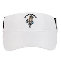 Funny Hiphop Cat Off To Wreck Havoc Adult Drive Performance Visor