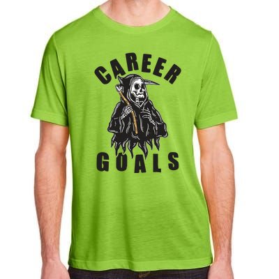 Funny Halloween Career Goals Grim Reaper Adult ChromaSoft Performance T-Shirt