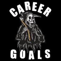 Funny Halloween Career Goals Grim Reaper Cooling Performance Crew T-Shirt