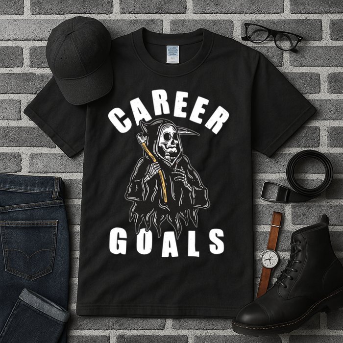 Funny Halloween Career Goals Grim Reaper Tall T-Shirt