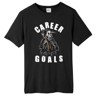 Funny Halloween Career Goals Grim Reaper Tall Fusion ChromaSoft Performance T-Shirt