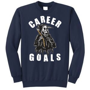 Funny Halloween Career Goals Grim Reaper Sweatshirt